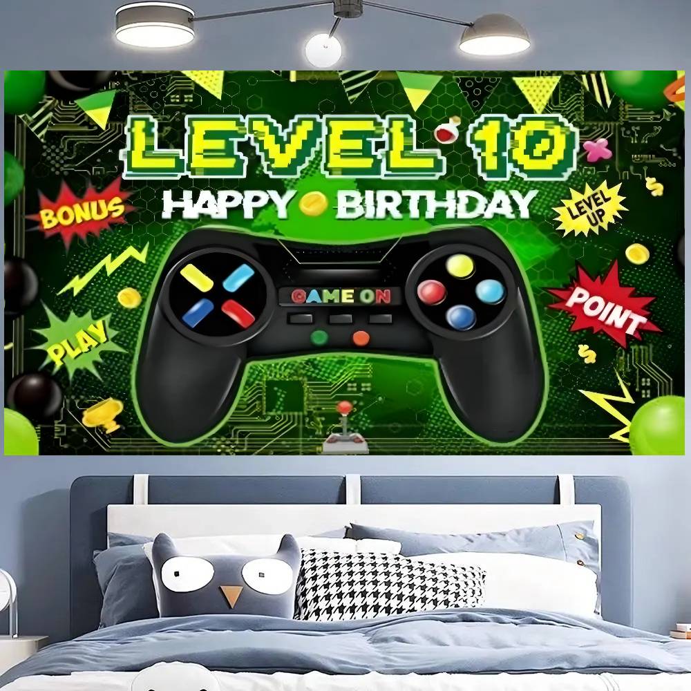 Party Games Stream - Game logo happy birthday Photography Background