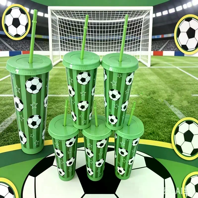 710ML Plastic Football Cup 24o - Party Games Adults Drinking recension och pris