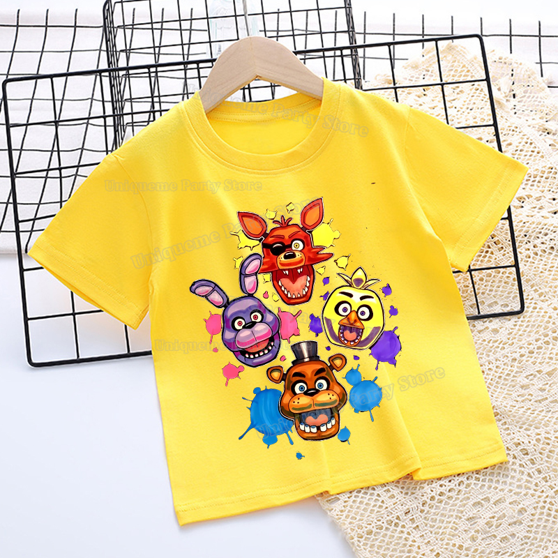 Five Night At Freddys T Shirt  - Party Games At Christmas recension och pris