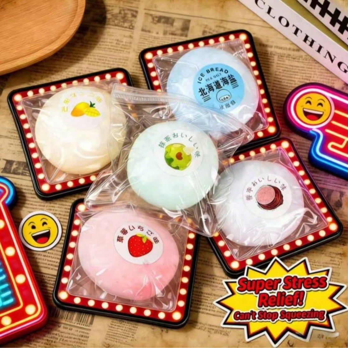 Steamed Bun Squeeze Toy With M - Party Games Steam recension och pris
