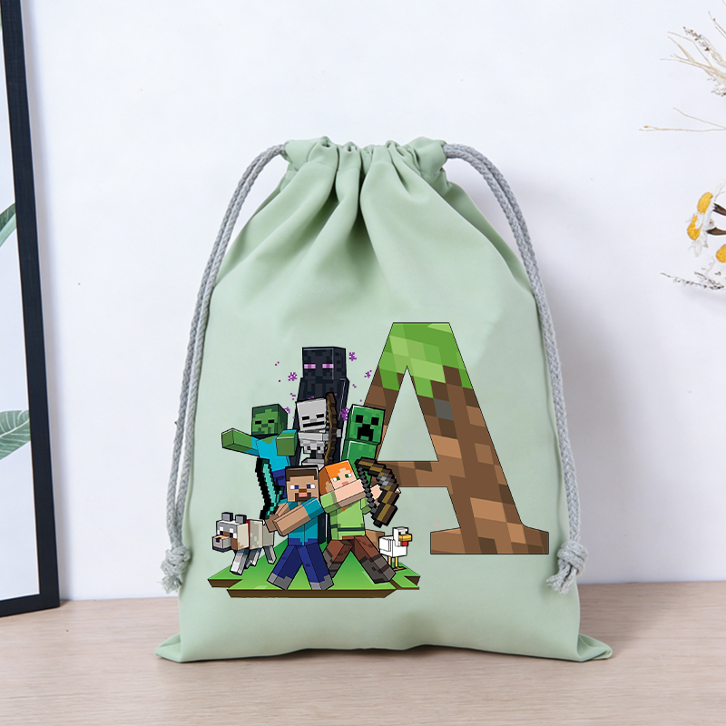 Hot Pixel Game Drawstring Bag  - Party Games Minecraft recension och pris