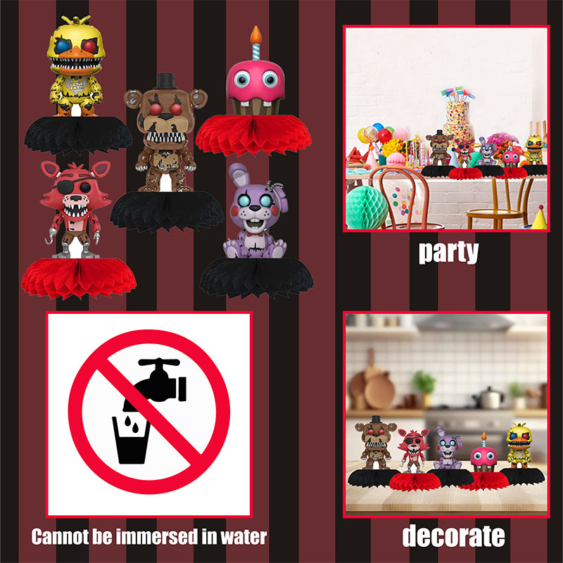 FNAF Cartoon Theme Game Five N - Party Games At Christmas recension och pris