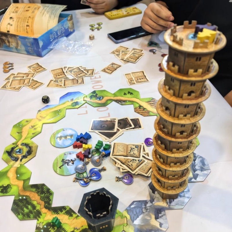 Wandering Towers Strategy Boar - Party Games Console recension och pris