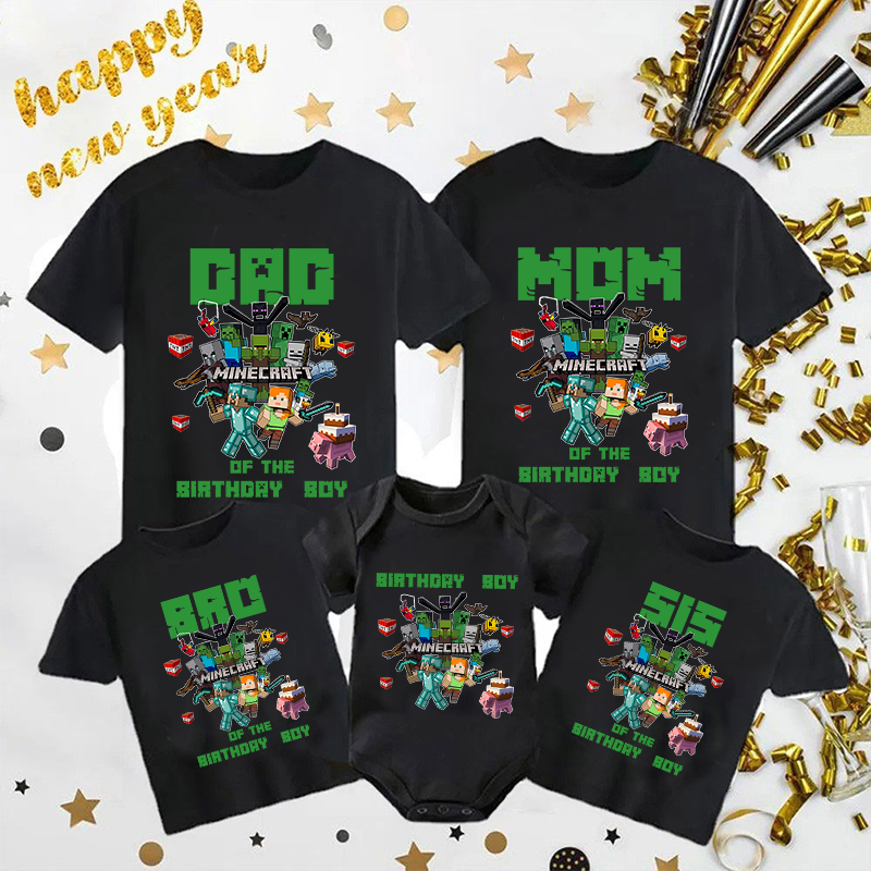 Minecrafted Women Men T Shirt  - Party Games Minecraft recension och pris