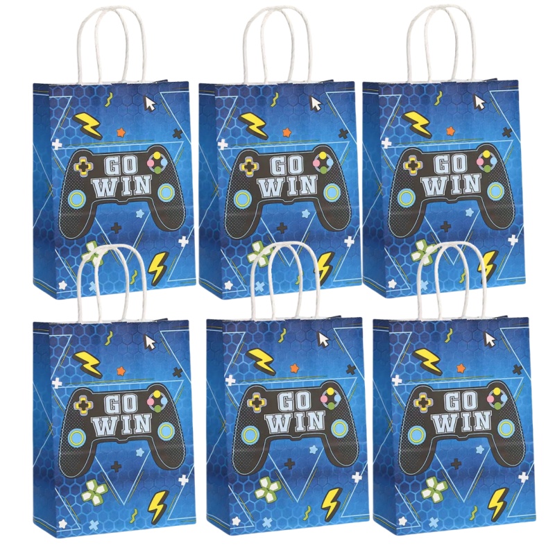 6/24Pcs Video Game on Theme Pa - Party Games Group recension och pris