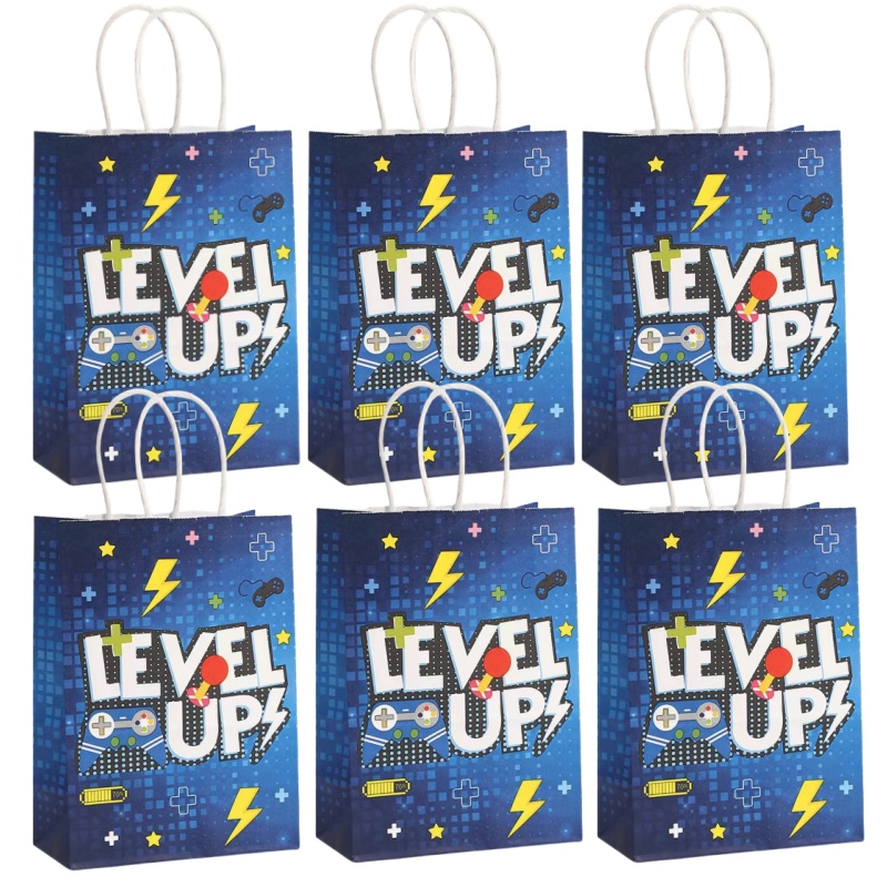 6/24Pcs Video Game on Theme Pa - Party Games Group recension och pris