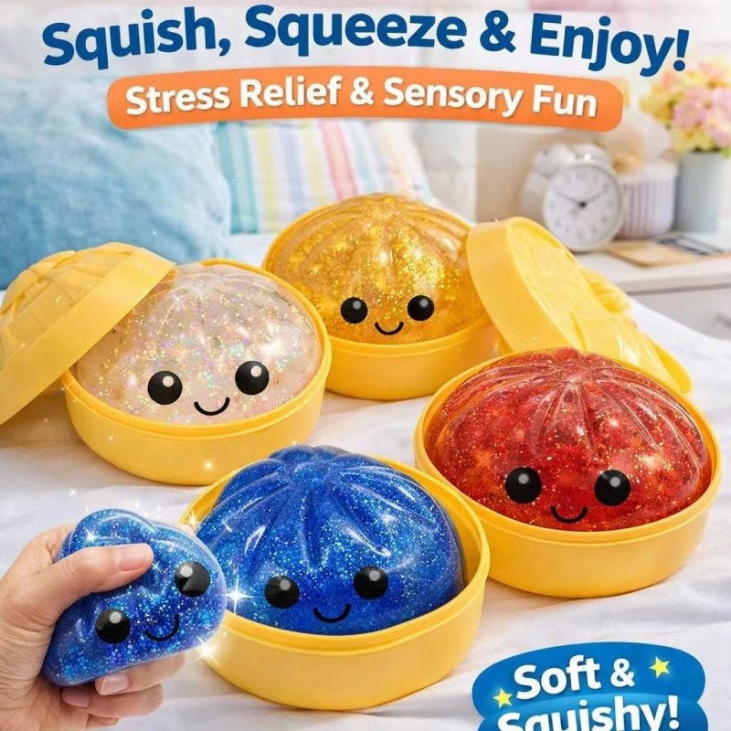 1Pc Kawaii Steamed Bun Stress  - Party Games Steam recension och pris
