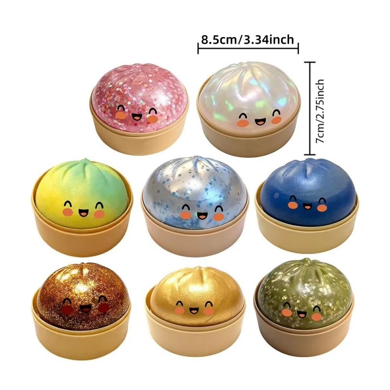 1Pc Kawaii Steamed Bun Stress  - Party Games Steam recension och pris
