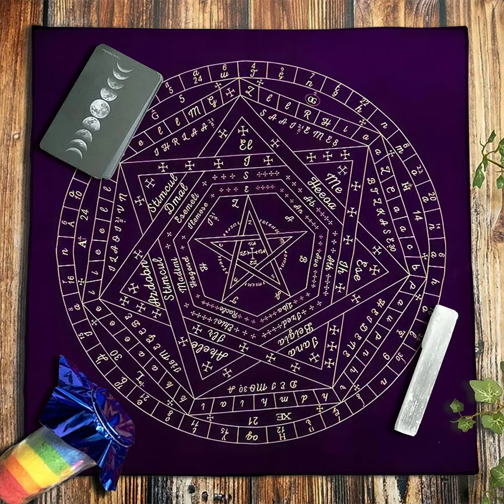 Tarot Card Tablecloth Sigillum - Zodiac Party Games recension och pris