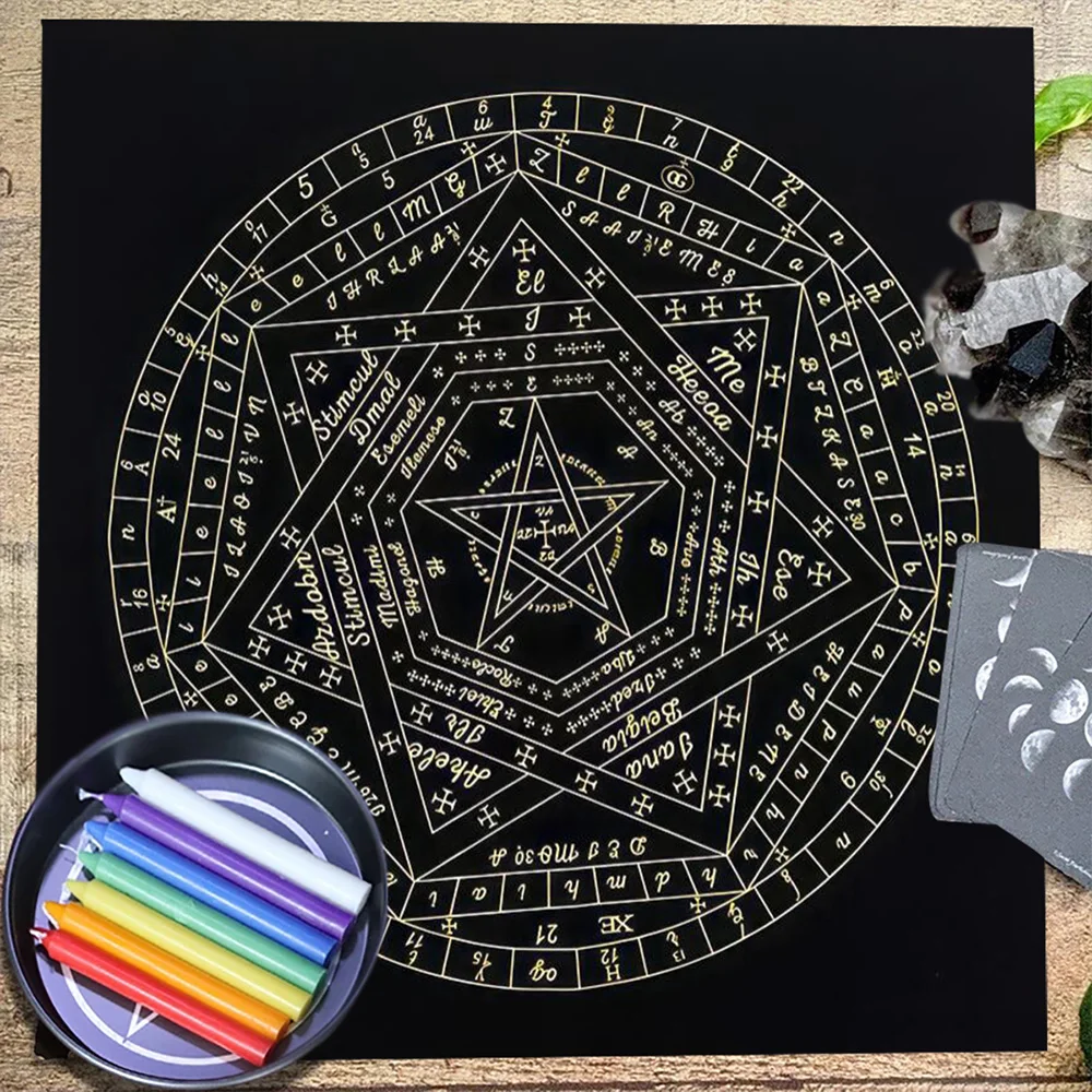 Tarot Card Tablecloth Sigillum - Zodiac Party Games recension och pris