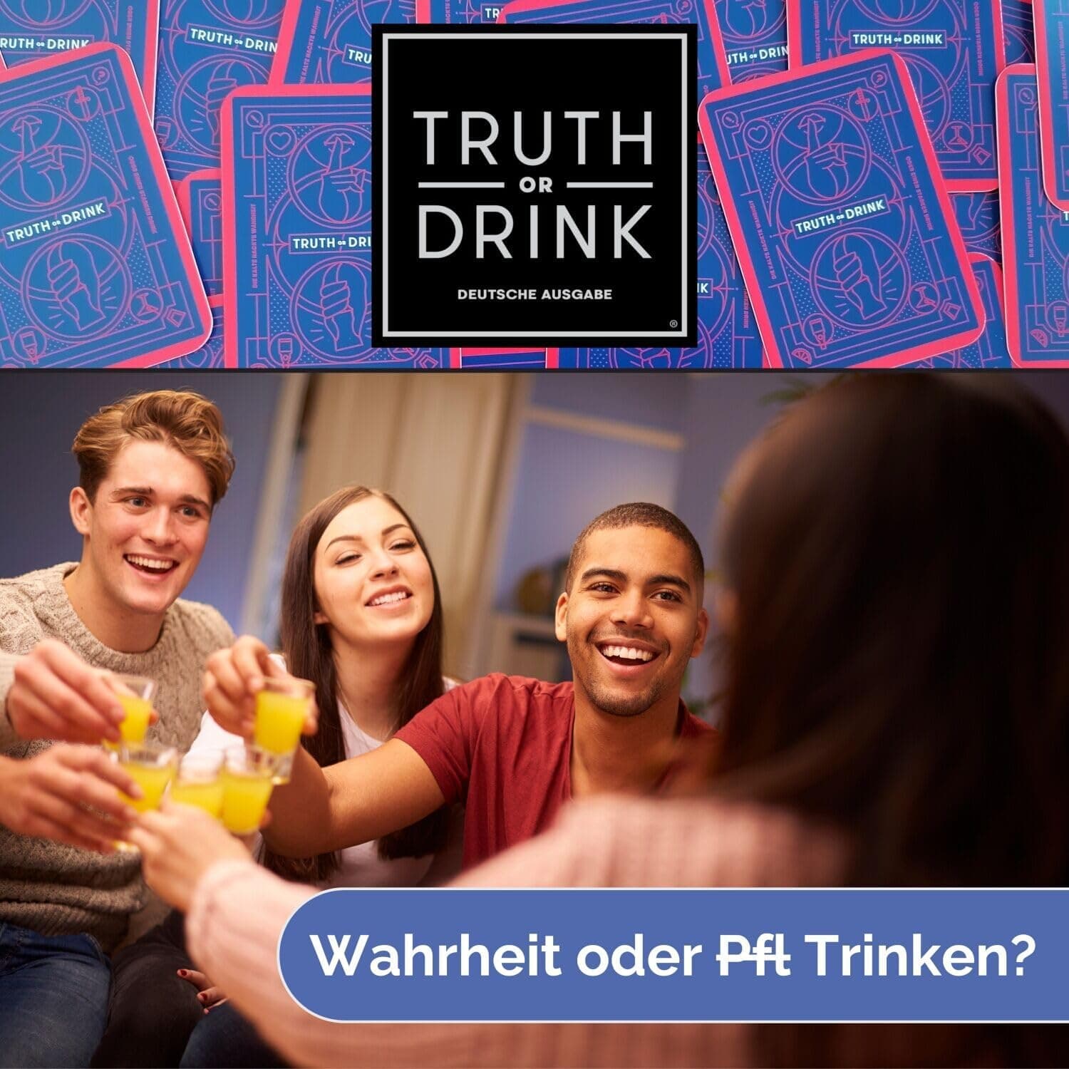 Truth or Drink Original Card G - Party Games Adults Drinking recension och pris