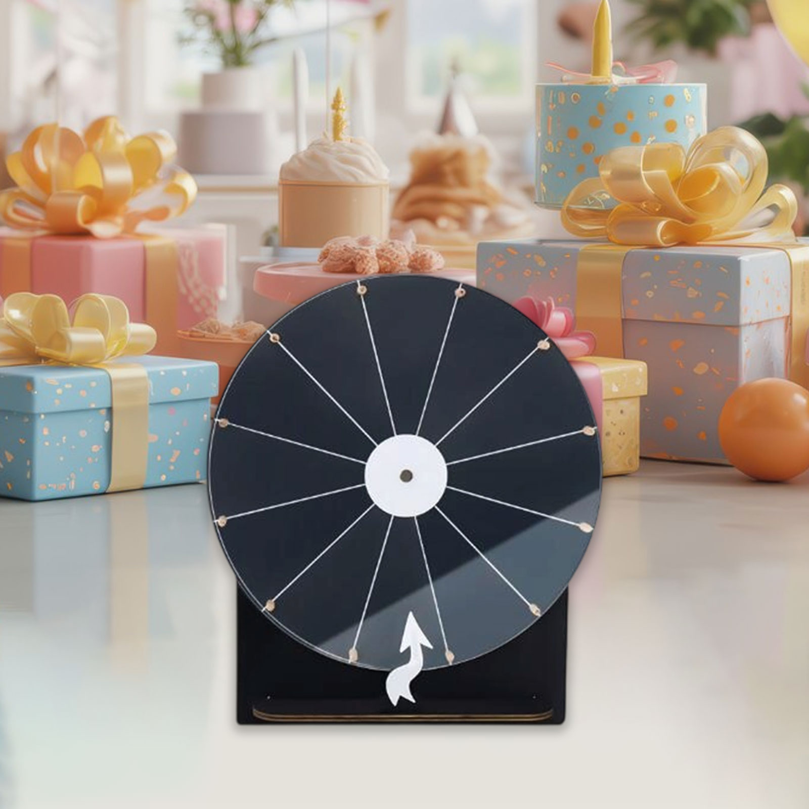 Rotating Wheel for Prizes Acry - Party Games Adults Drinking recension och pris