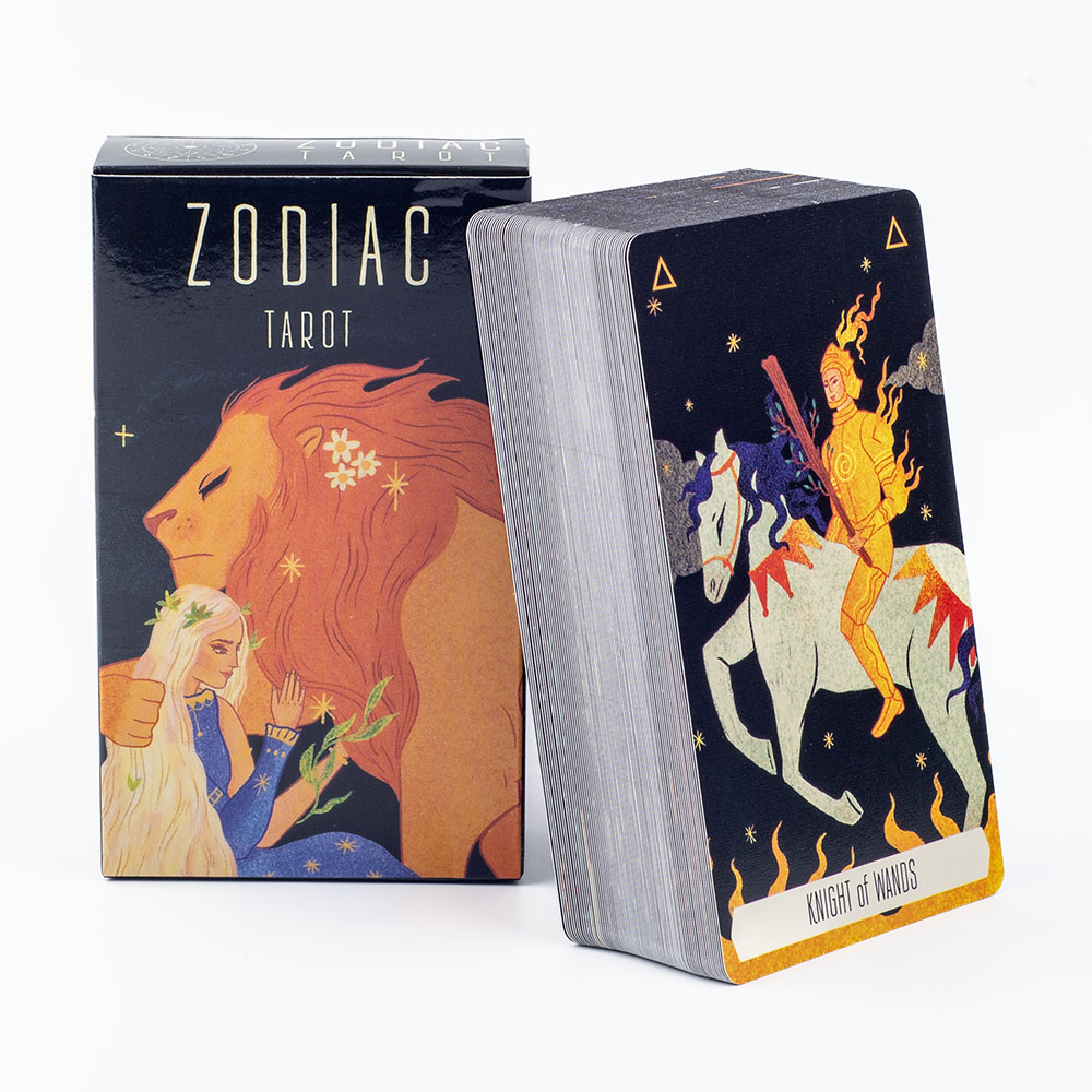 10.3*6cm Zodiac Tarot Cards Fa - Zodiac Party Games recension och pris