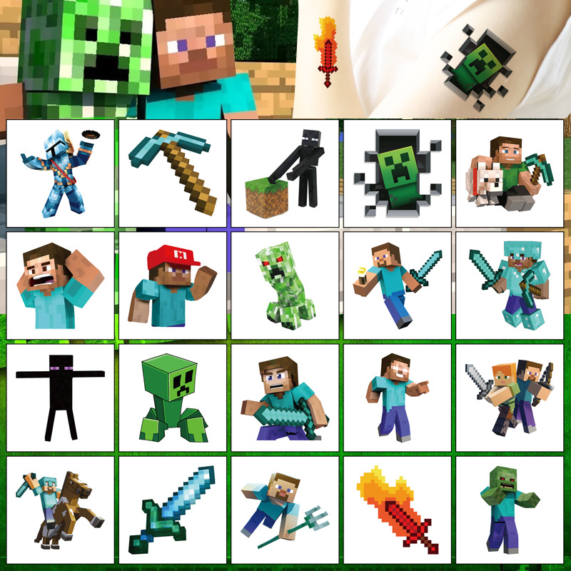 20pcs/set Game Minecrafted Tem - Party Games Minecraft recension och pris