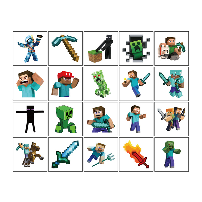 20pcs/set Game Minecrafted Tem - Party Games Minecraft recension och pris