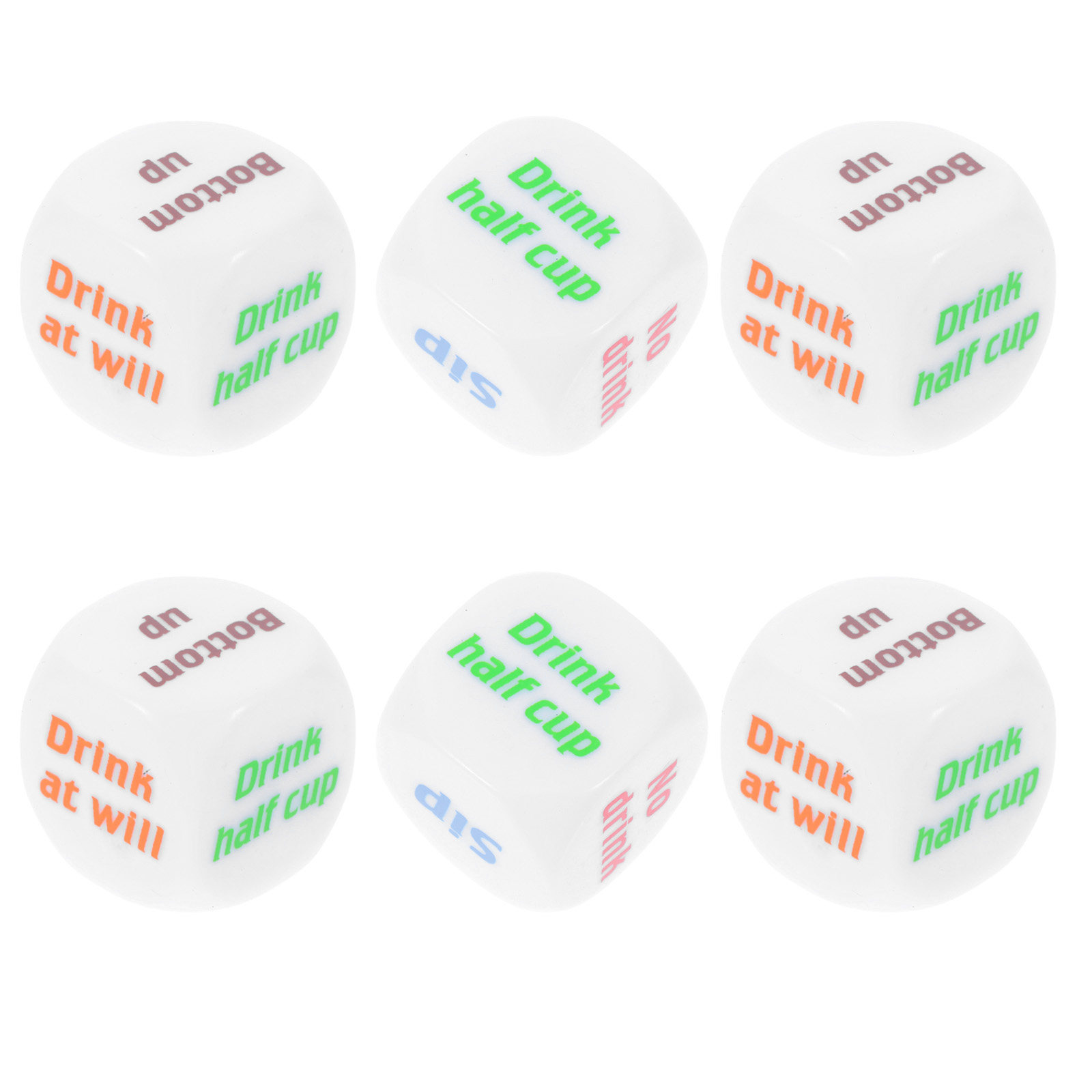 6 Pcs Adult Drinking Games Bac - Party Games Adults Drinking recension och pris