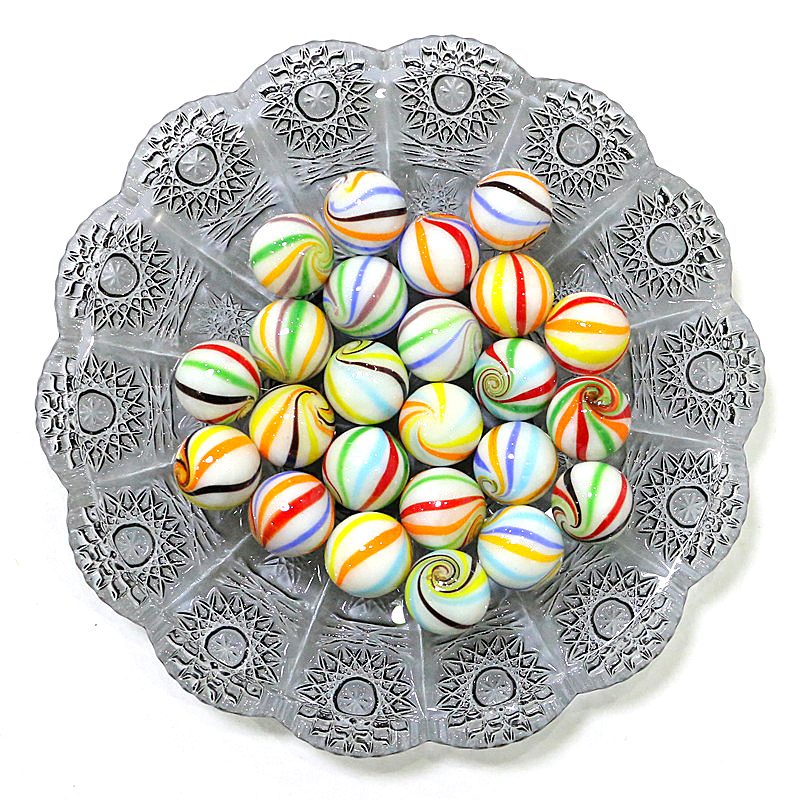 6pcs Handmade Rare Marbles Gla - Party Games Kids Ideas recension och pris