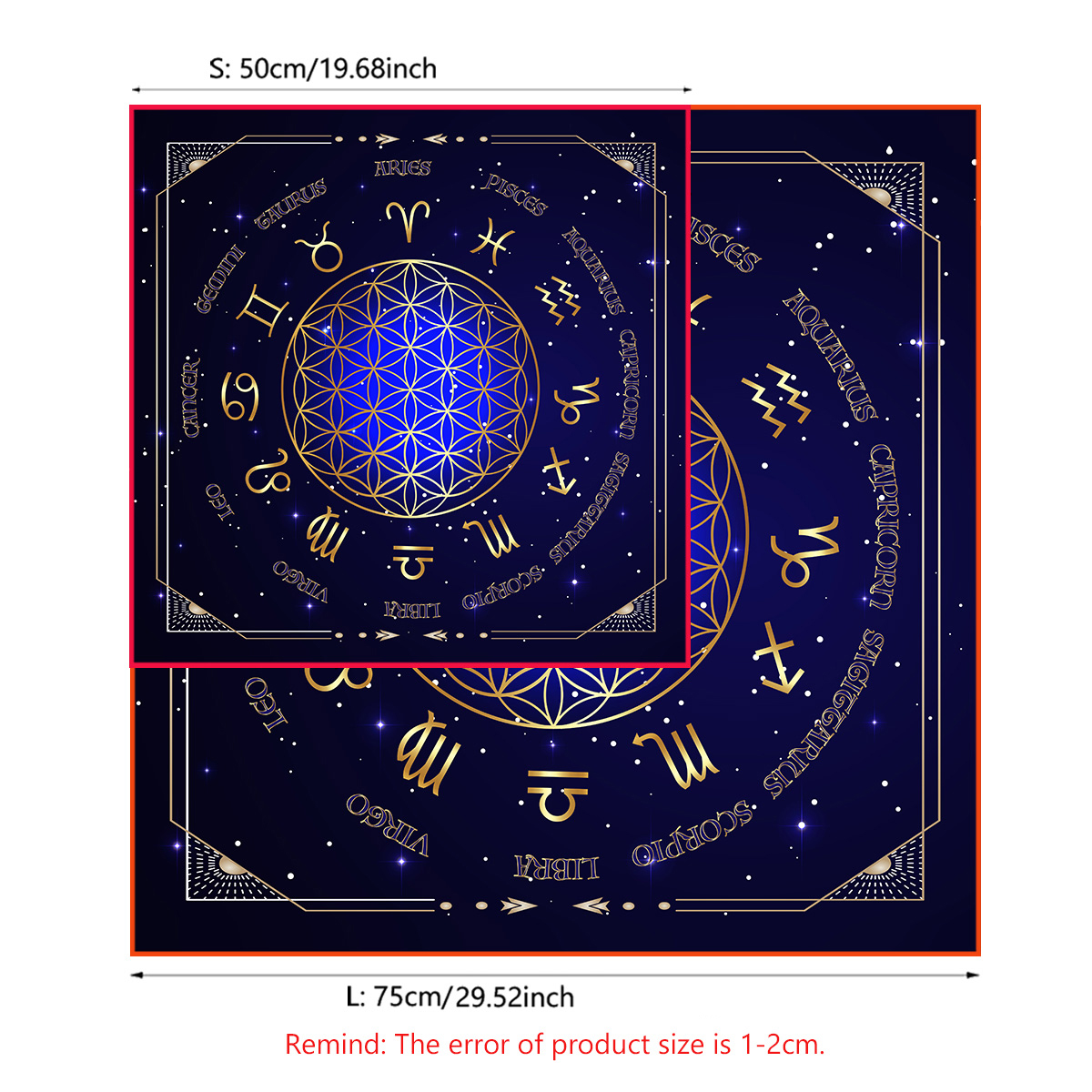Wheel Of The Zodiac Tarot Tabl - Zodiac Party Games recension och pris