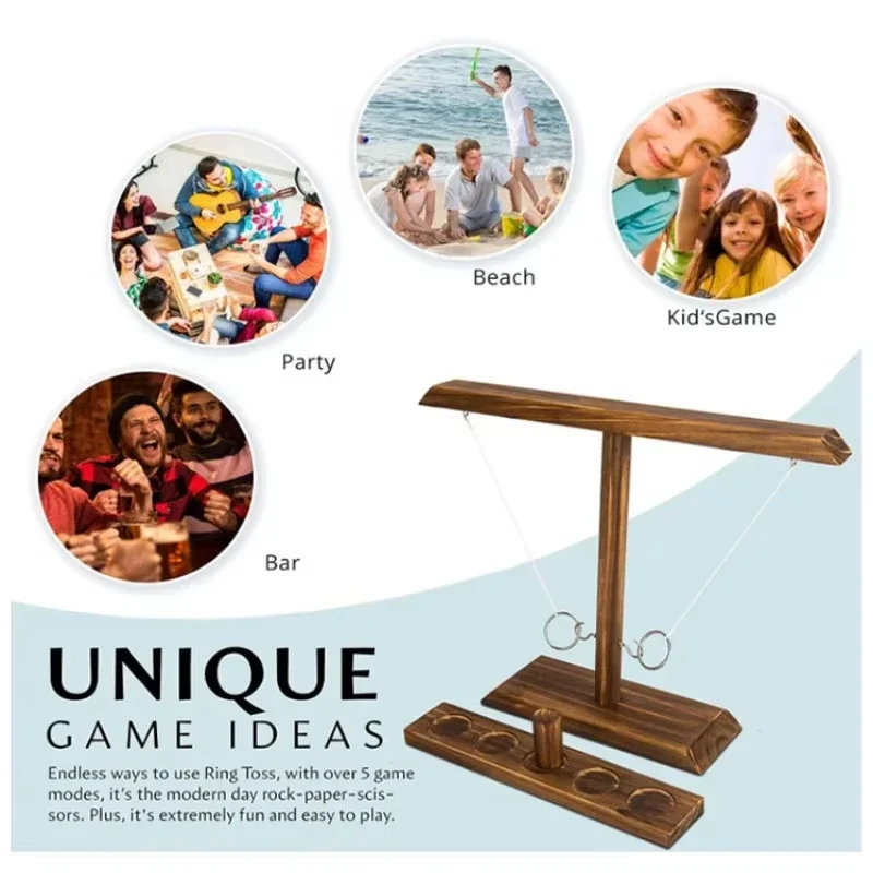 Ring Toss Games for Kids Adult - Party Games Adults Drinking recension och pris