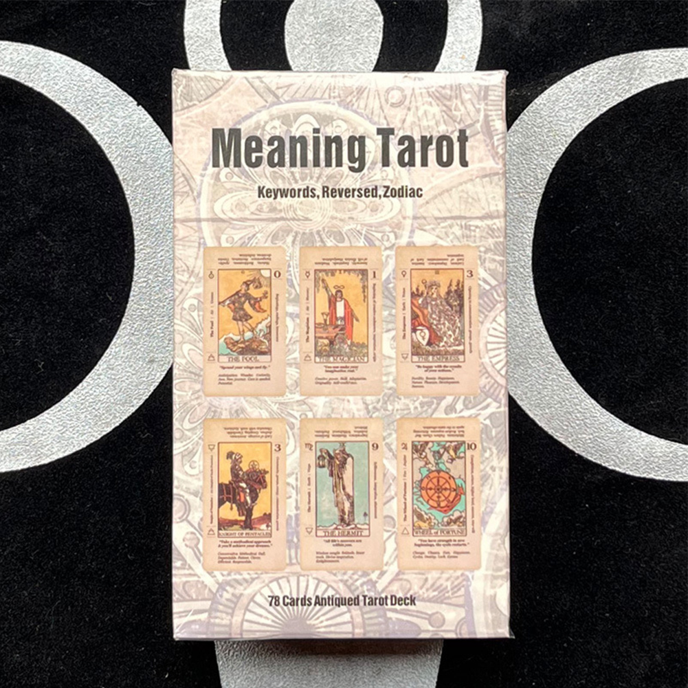 78pcs Meaning Tarot Cards Fami - Zodiac Party Games recension och pris