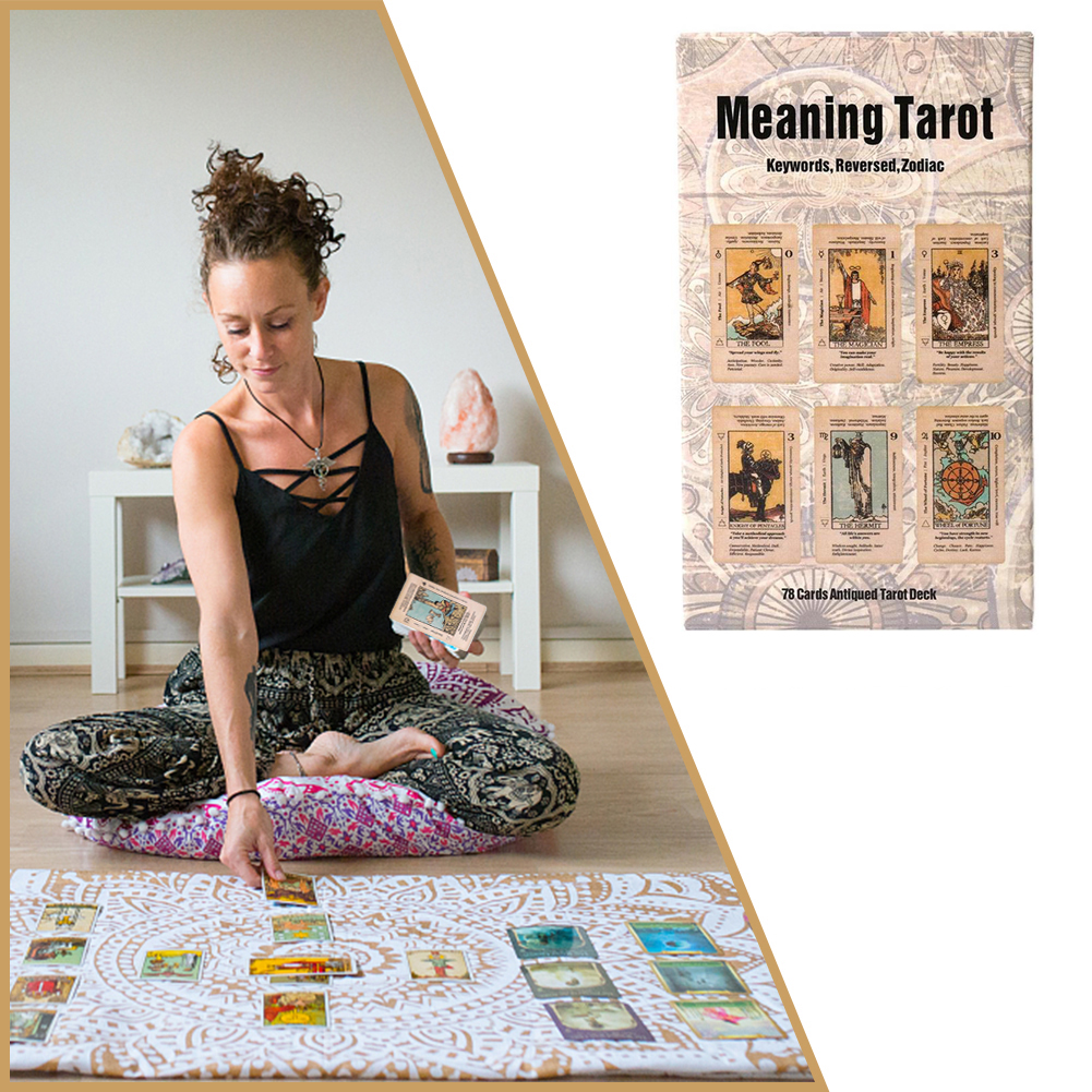 78pcs Meaning Tarot Cards Fami - Zodiac Party Games recension och pris