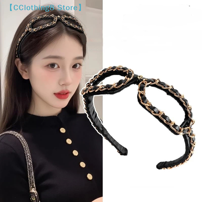 Vintage Chain Leather Headband - Ring Toss Outdoor recension och pris
