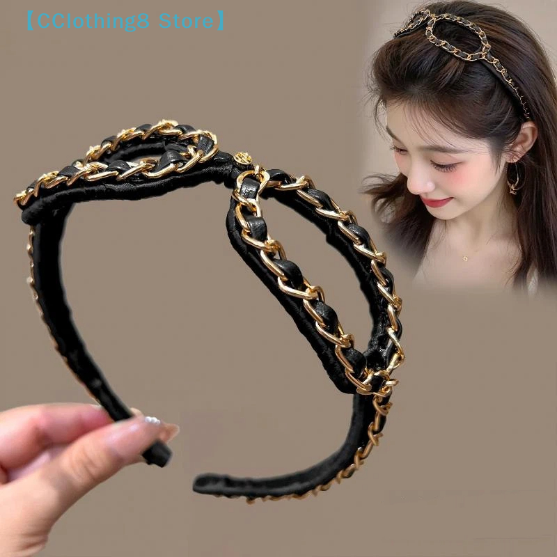 Vintage Chain Leather Headband - Ring Toss Outdoor recension och pris