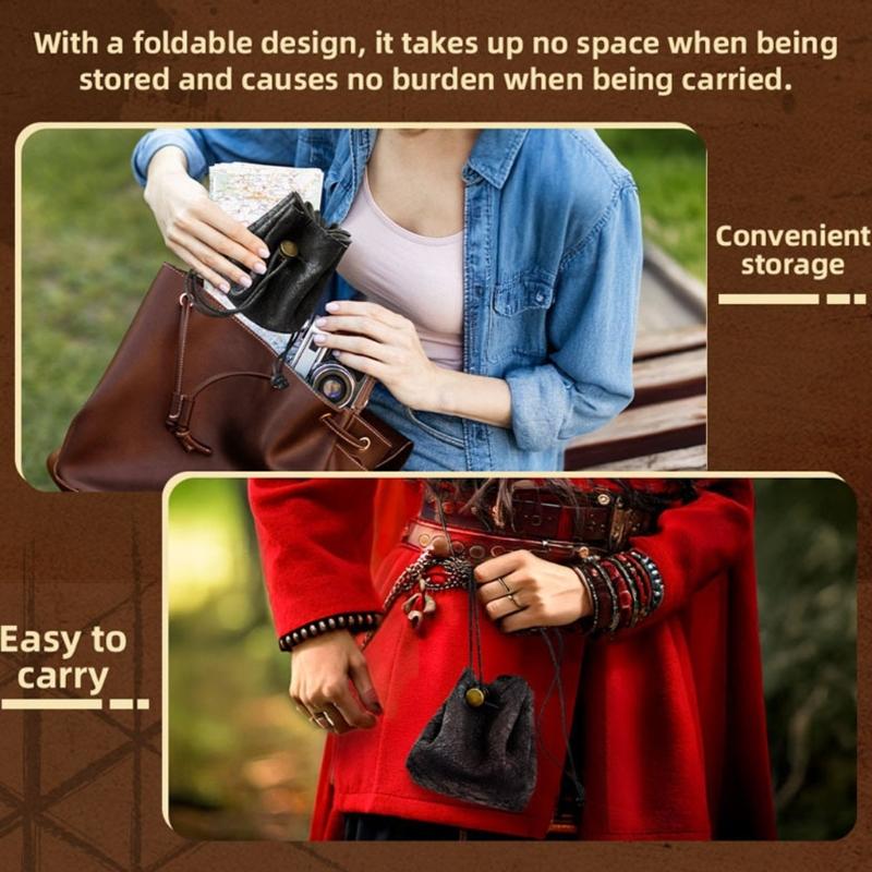 652F Foldable Dices Bag for Fa - Zodiac Party Games recension och pris
