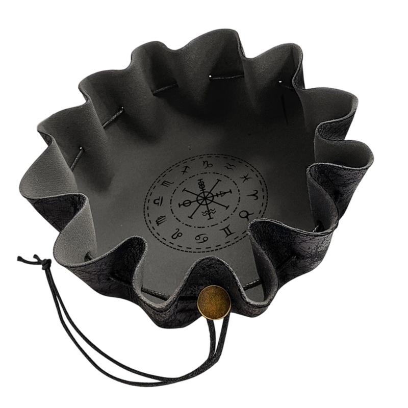 652F Foldable Dices Bag for Fa - Zodiac Party Games recension och pris