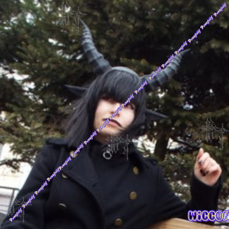 Black Devil Horn and Ears Head - Party Games Stream recension och pris