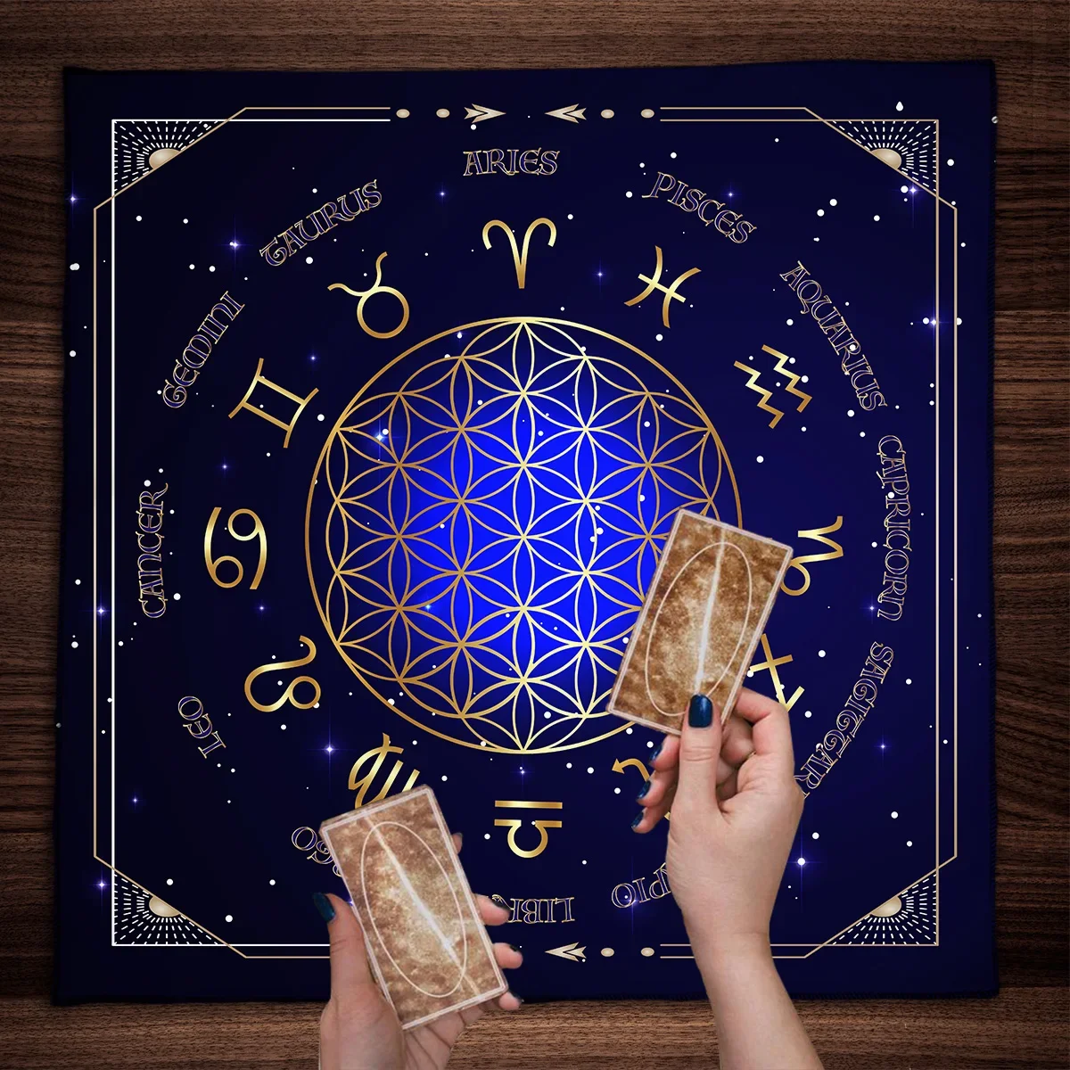 Wheel Of The Zodiac Tarot Tabl - Zodiac Party Games recension och pris