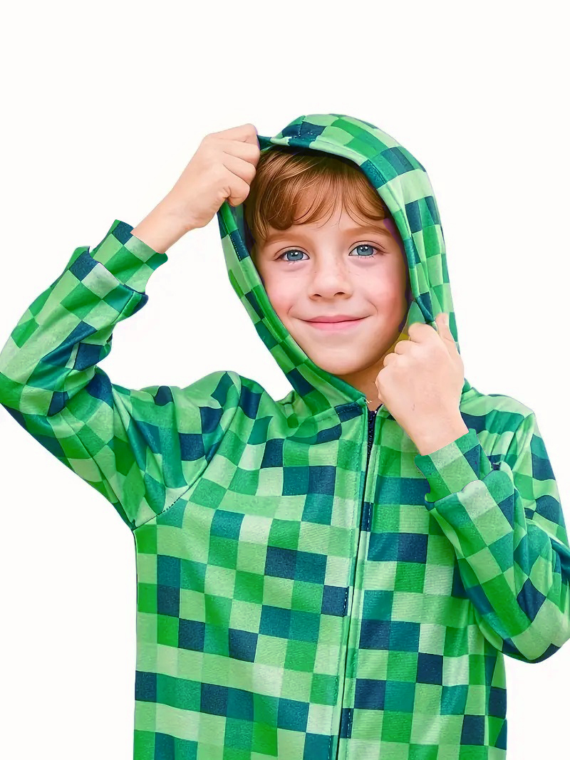 Creeper costume Carnival Boys' - Party Games Minecraft recension och pris