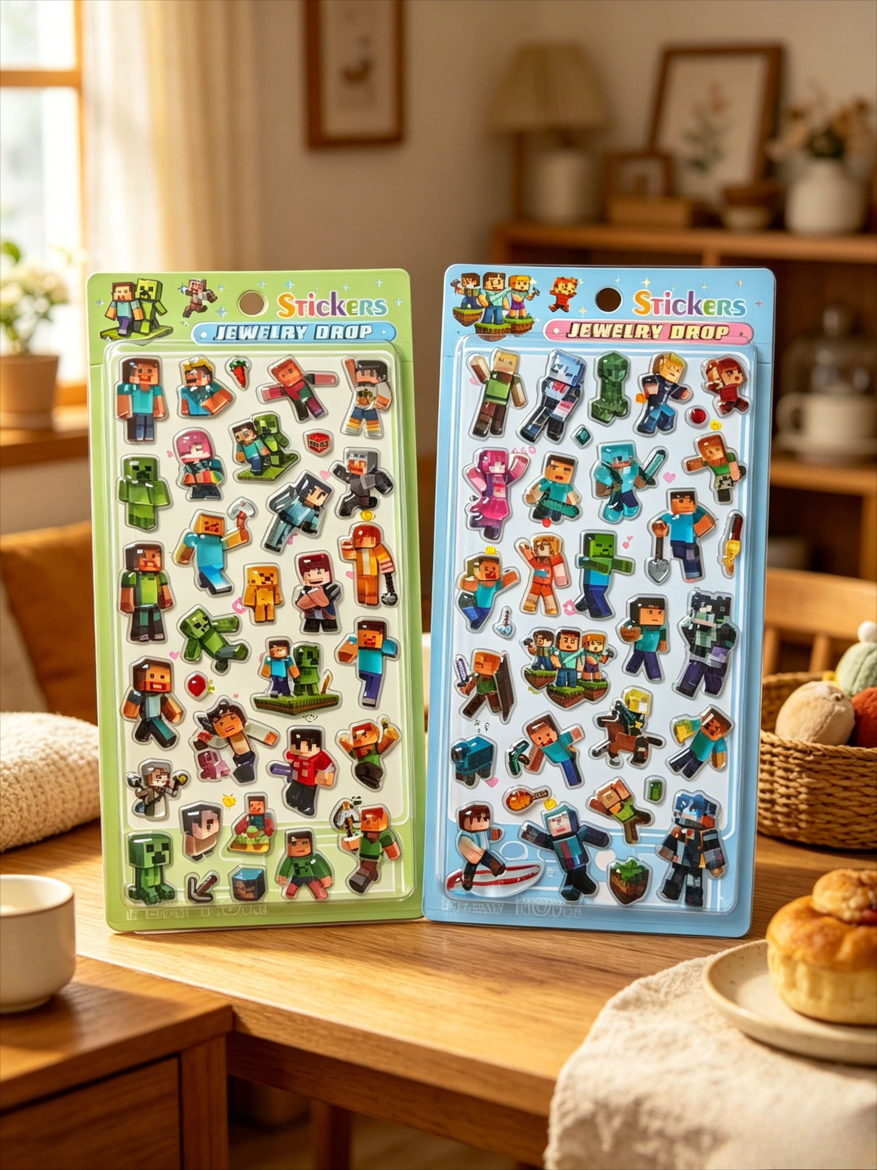 Minecraft Game Epoxy 3D Puffy  - Party Games Minecraft recension och pris