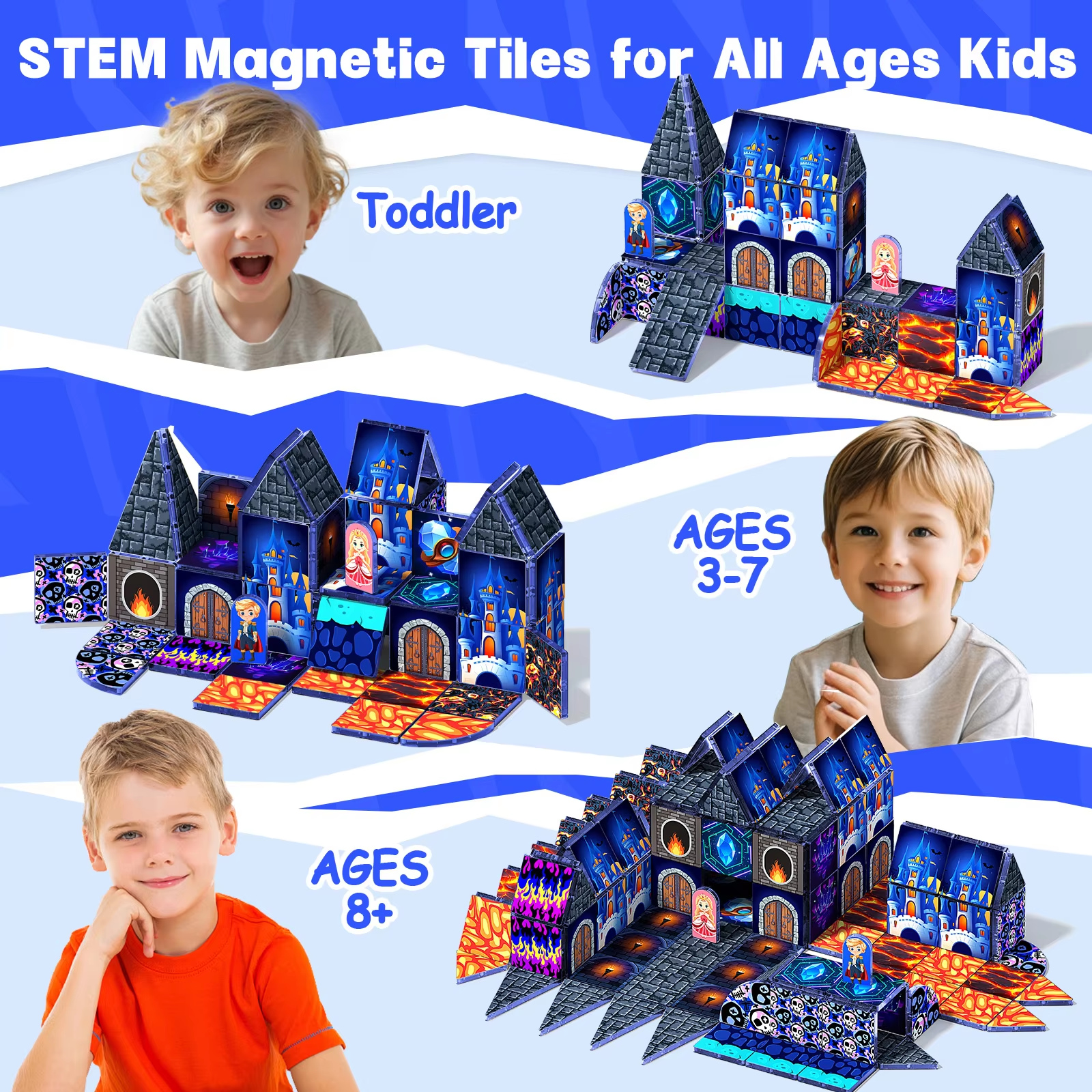 Magnetic Building Blocks DIY M - Party Games Steam recension och pris