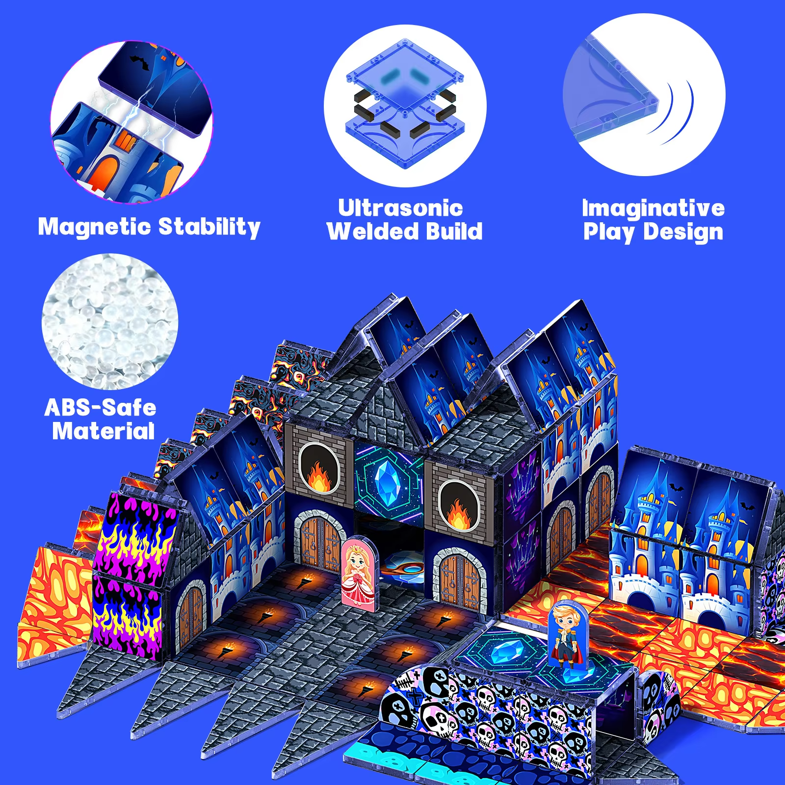 Magnetic Building Blocks DIY M - Party Games Steam recension och pris