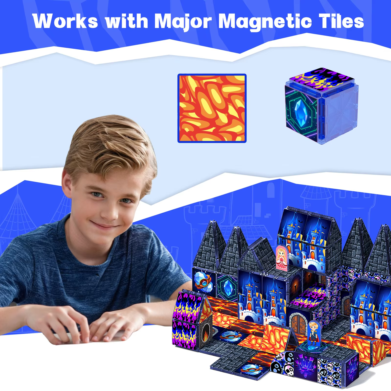 Magnetic Building Blocks DIY M - Party Games Steam recension och pris