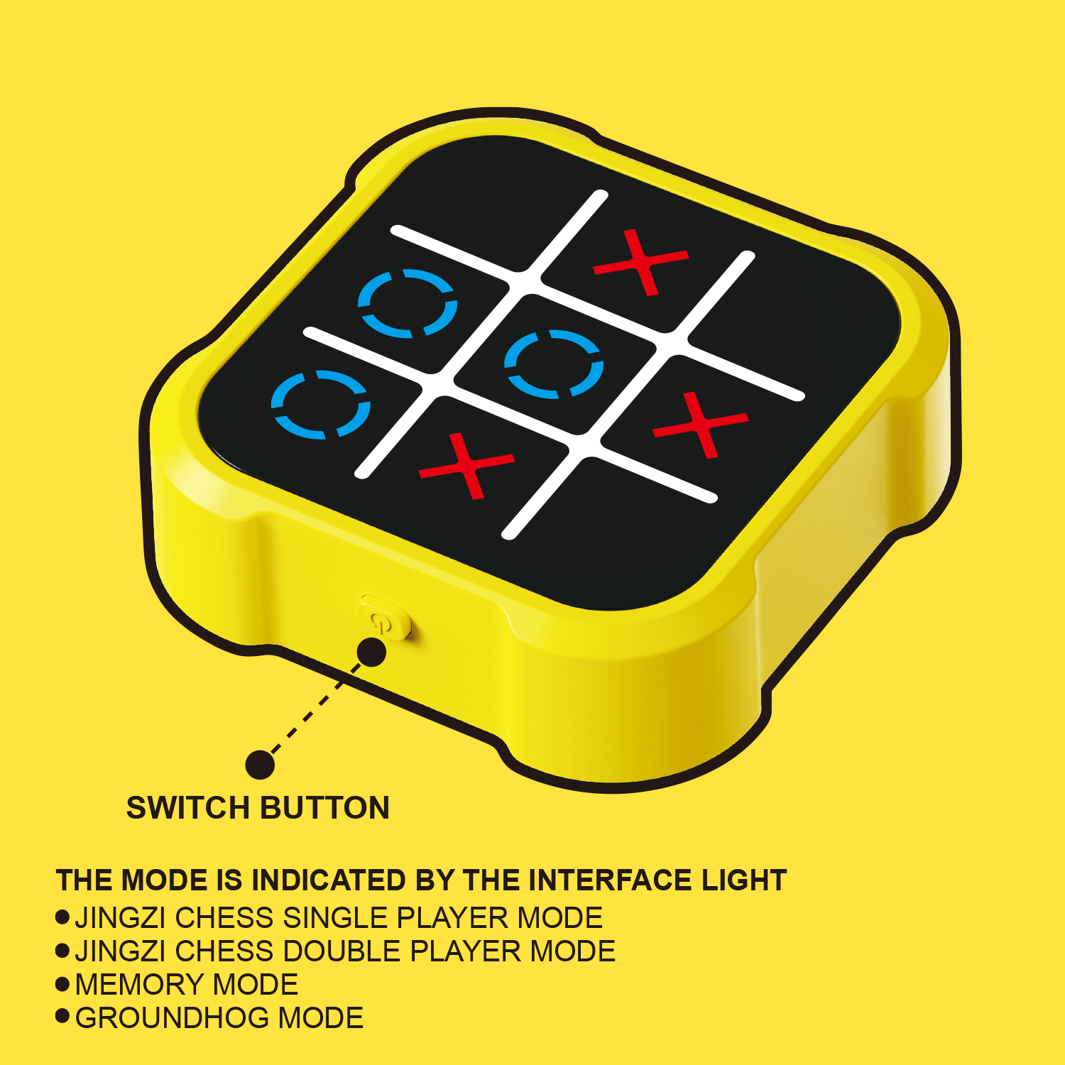 Kids 4IN1 TIC TAC TOE Game Toy - Party Games Console recension och pris