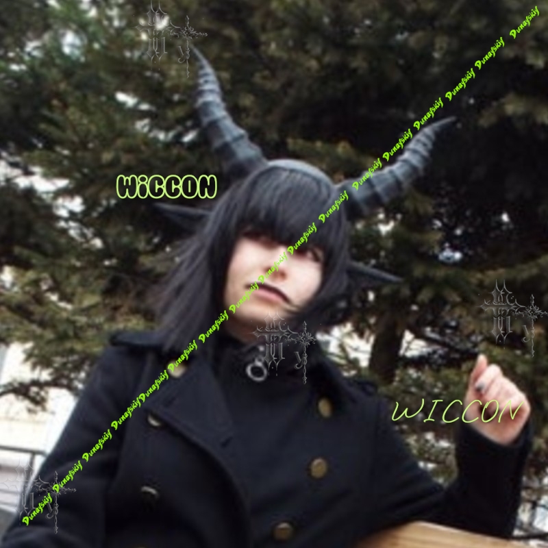 Anime Demon Cosplay Headpiece  - Party Games Stream recension och pris