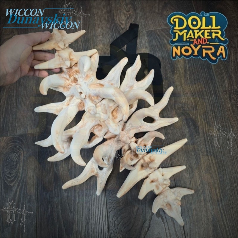Bone Demon Back Spine Prop Art - Party Games Stream recension och pris