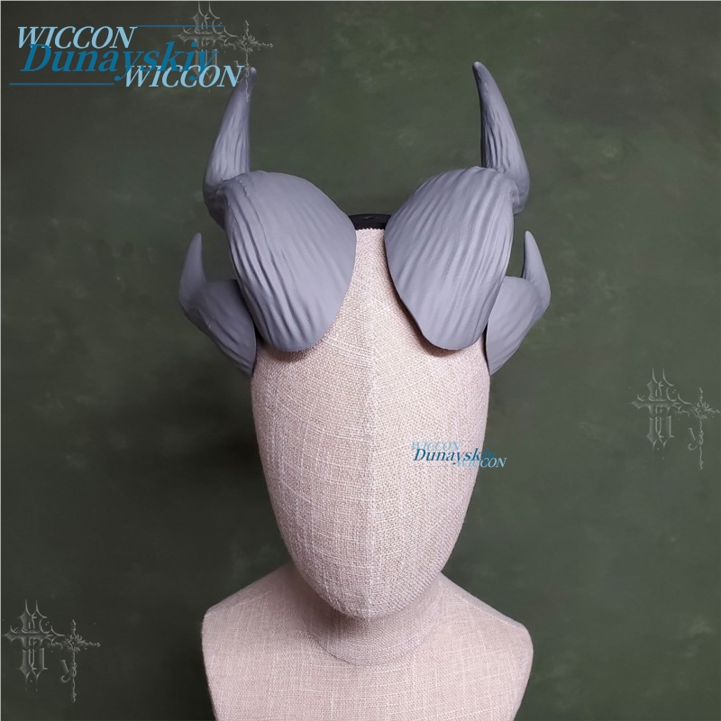 Curved Four Horned Demon Headb - Party Games Stream recension och pris