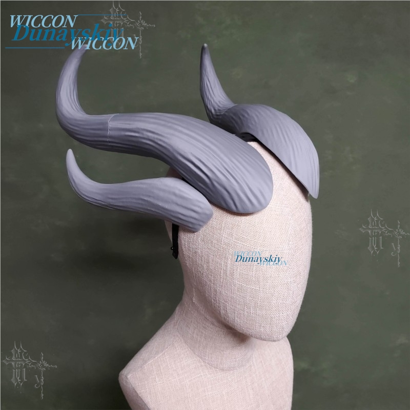 Curved Four Horned Demon Headb - Party Games Stream recension och pris
