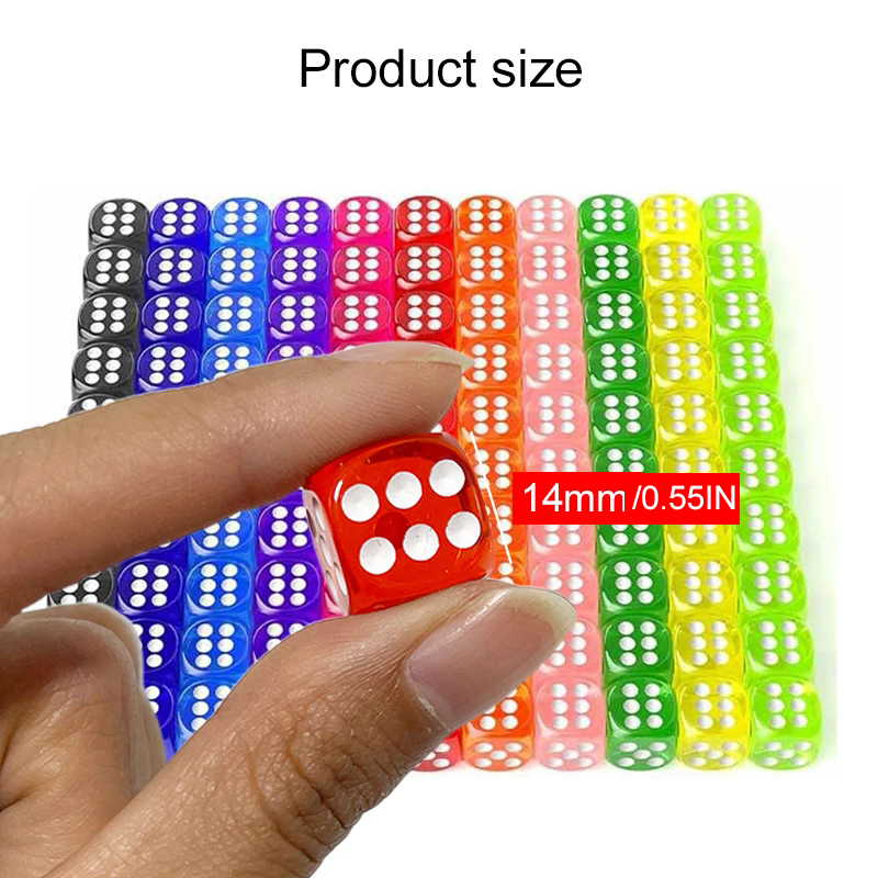 10pcs 14mm Round Corner Game D - Party Games Console recension och pris