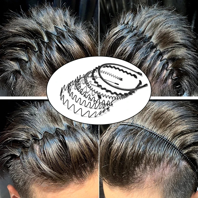Unisex Metal Wavy Spring Hair  - Ring Toss Outdoor recension och pris