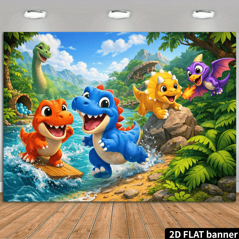 2D cartoon dinosaur stream sto - Party Games Stream recension och pris