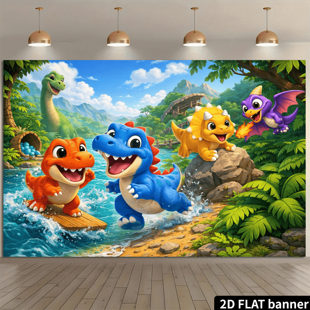 2D cartoon dinosaur stream sto - Party Games Stream recension och pris