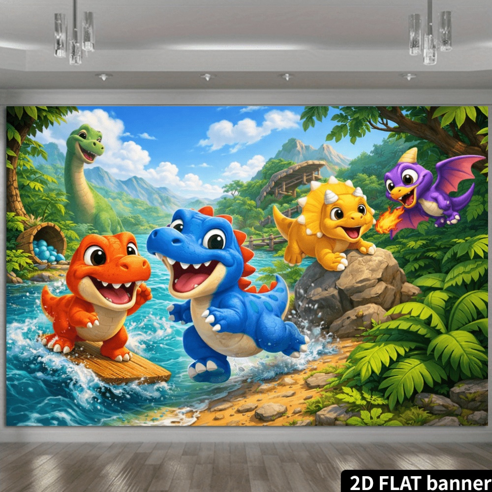 2D cartoon dinosaur stream sto - Party Games Stream recension och pris