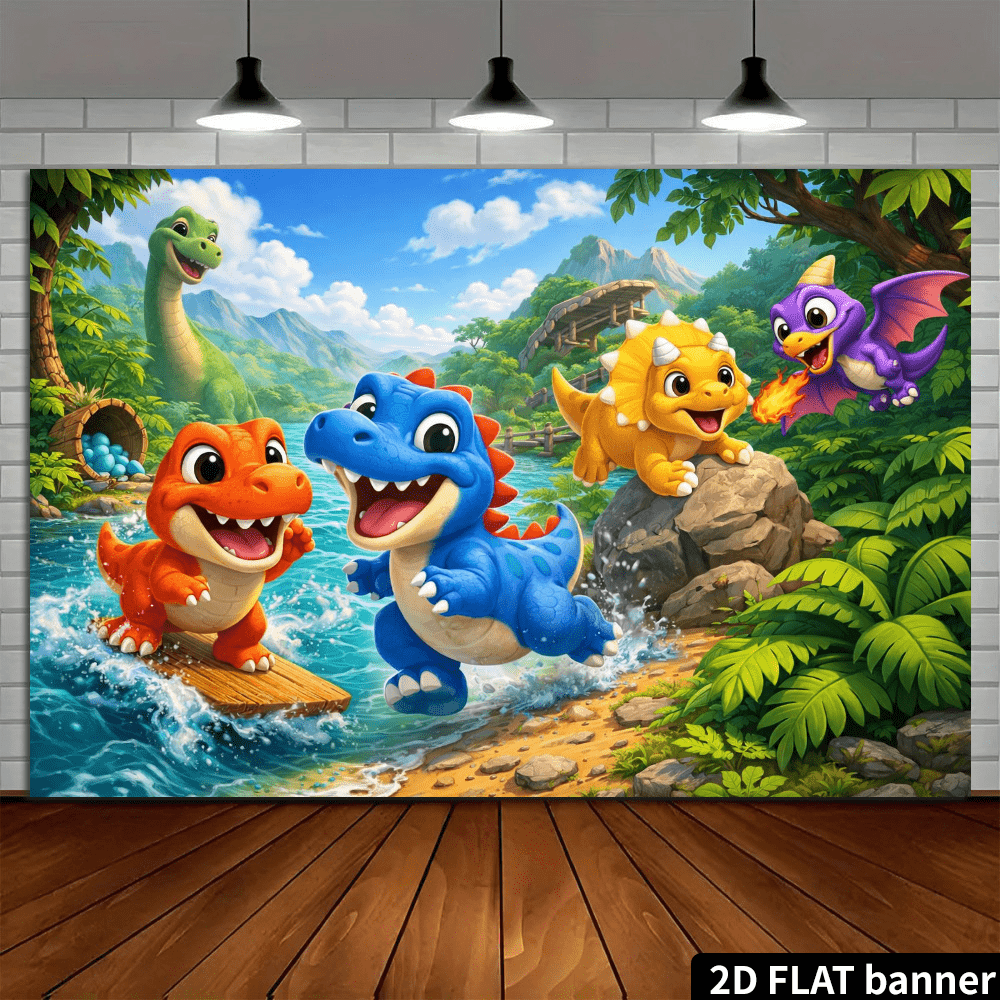 2D cartoon dinosaur stream sto - Party Games Stream recension och pris