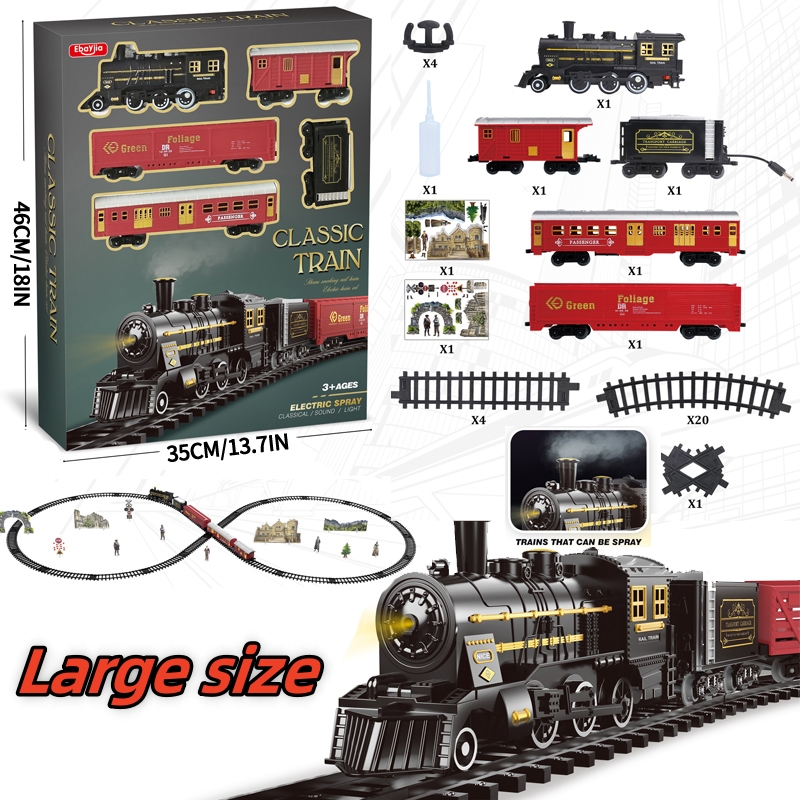 Kids Electric Steam Train Toy  - Party Games Steam recension och pris