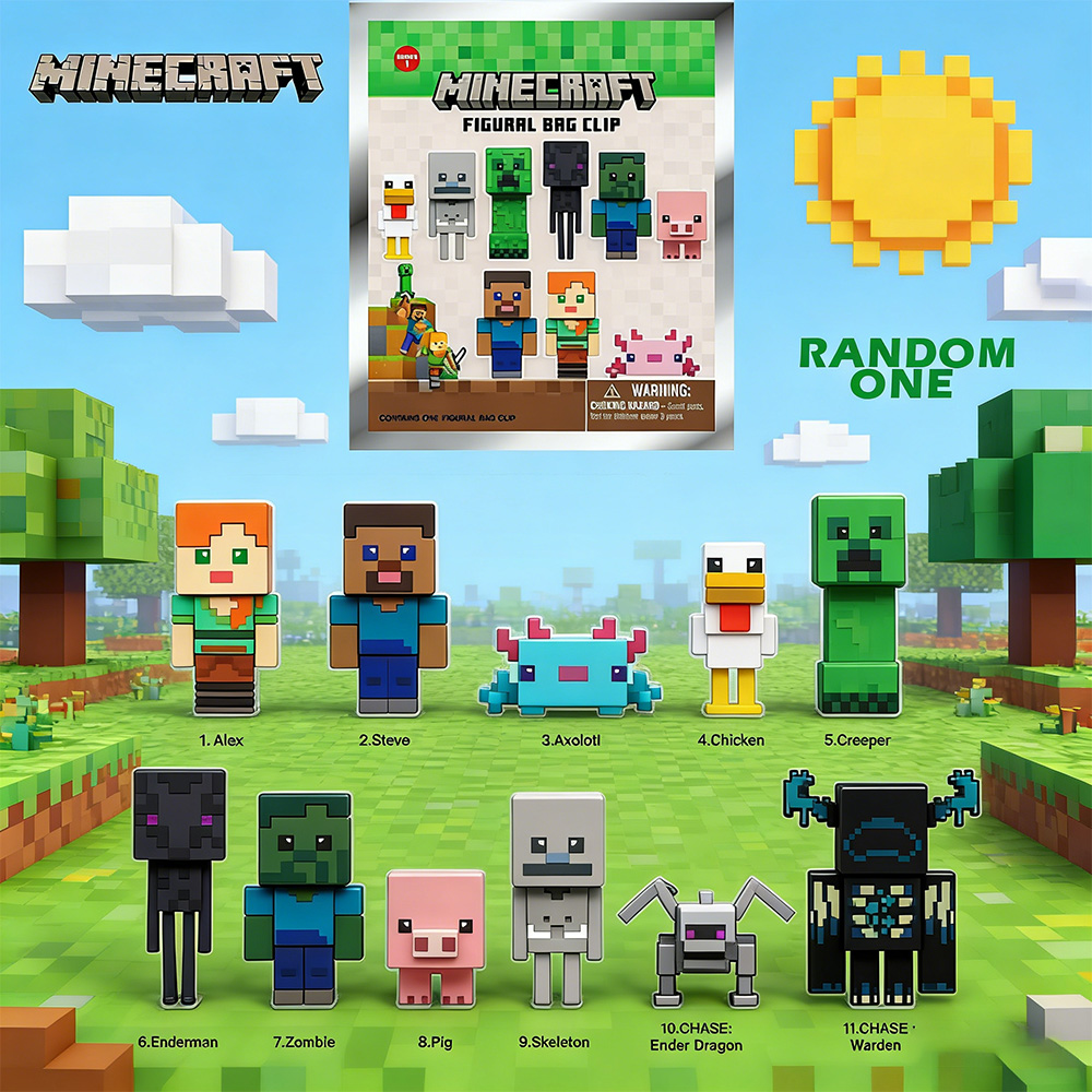 1PC Minecraft Officially Licen - Party Games Minecraft recension och pris