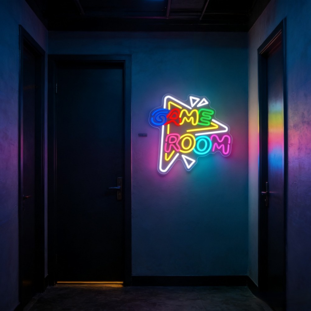 GAME ROOM LED Neon Sign Dimmab - Party Games Stream recension och pris